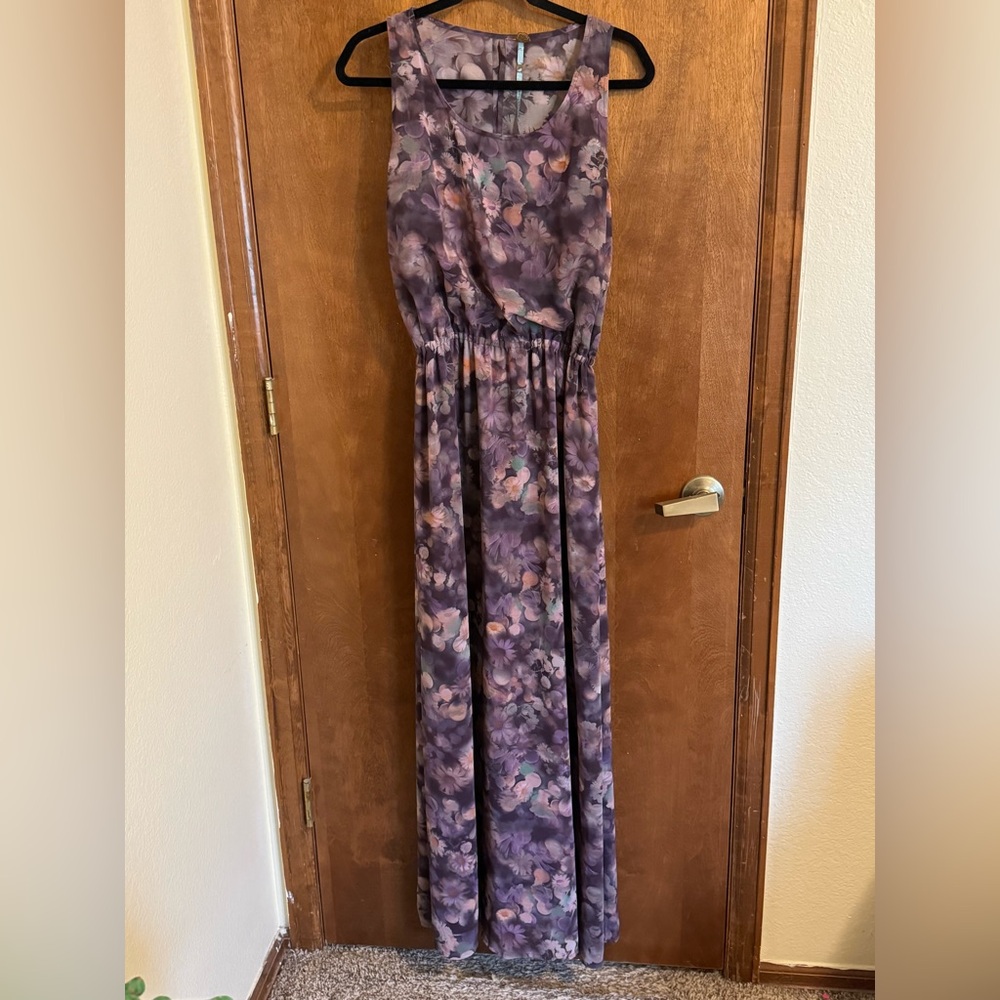 Farm Rio maxi dress: NWOT. “Lavender Haze”